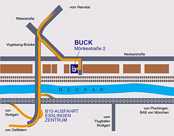 Anfahrtsskizze